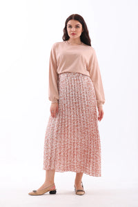 LVDR Camisole Skirt Set Salmon