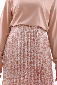LVDR Camisole Skirt Set Salmon