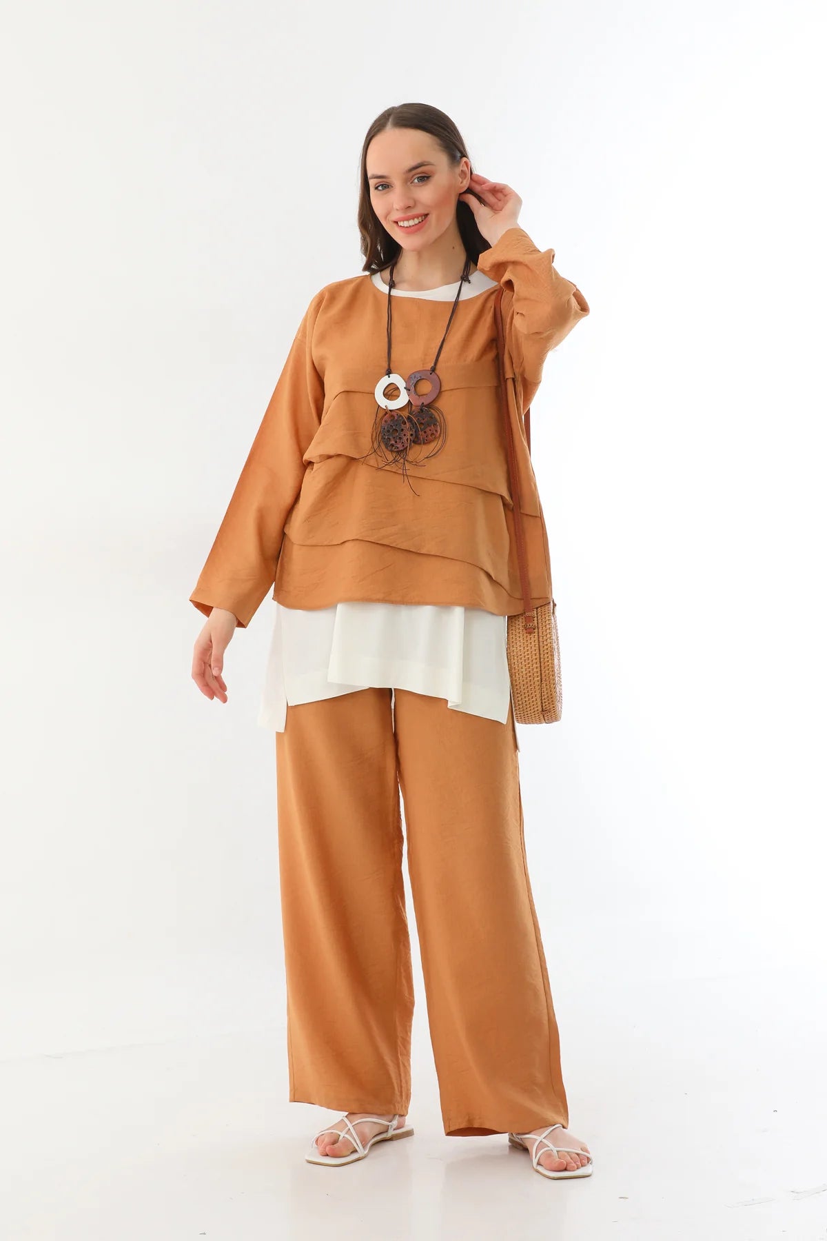 A&W Susan 2 Piece Set Camel