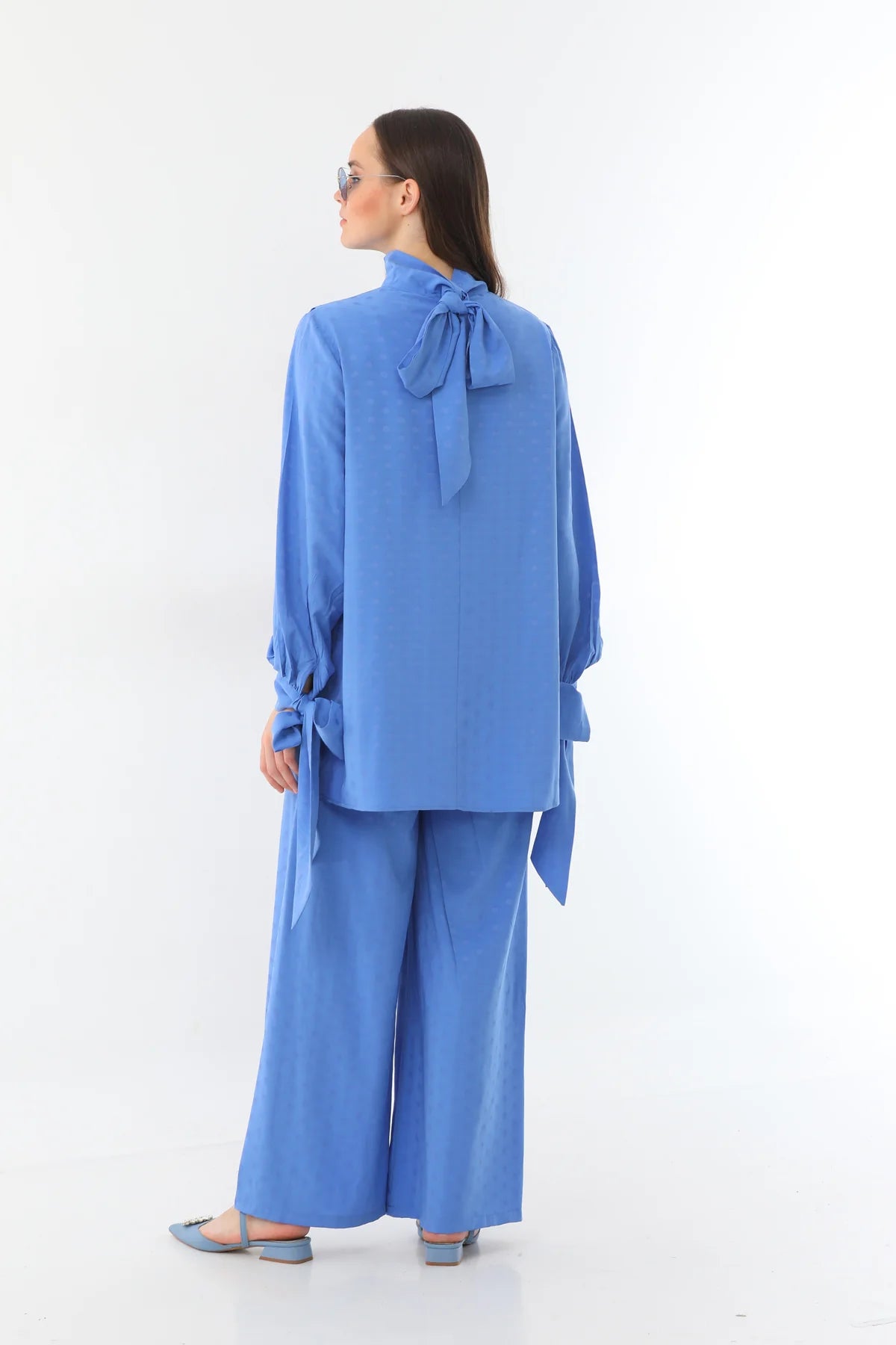 MPH Suzane 2 Piece Set Blue