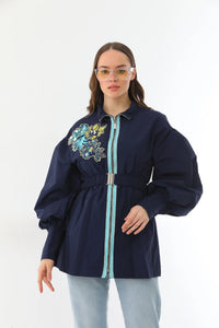 SRP Lillian Jacket Navy Blue