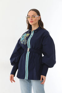 SRP Lillian Jacket Navy Blue