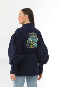 SRP Lillian Jacket Navy Blue