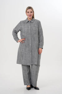 O&F Aisha Set Gray