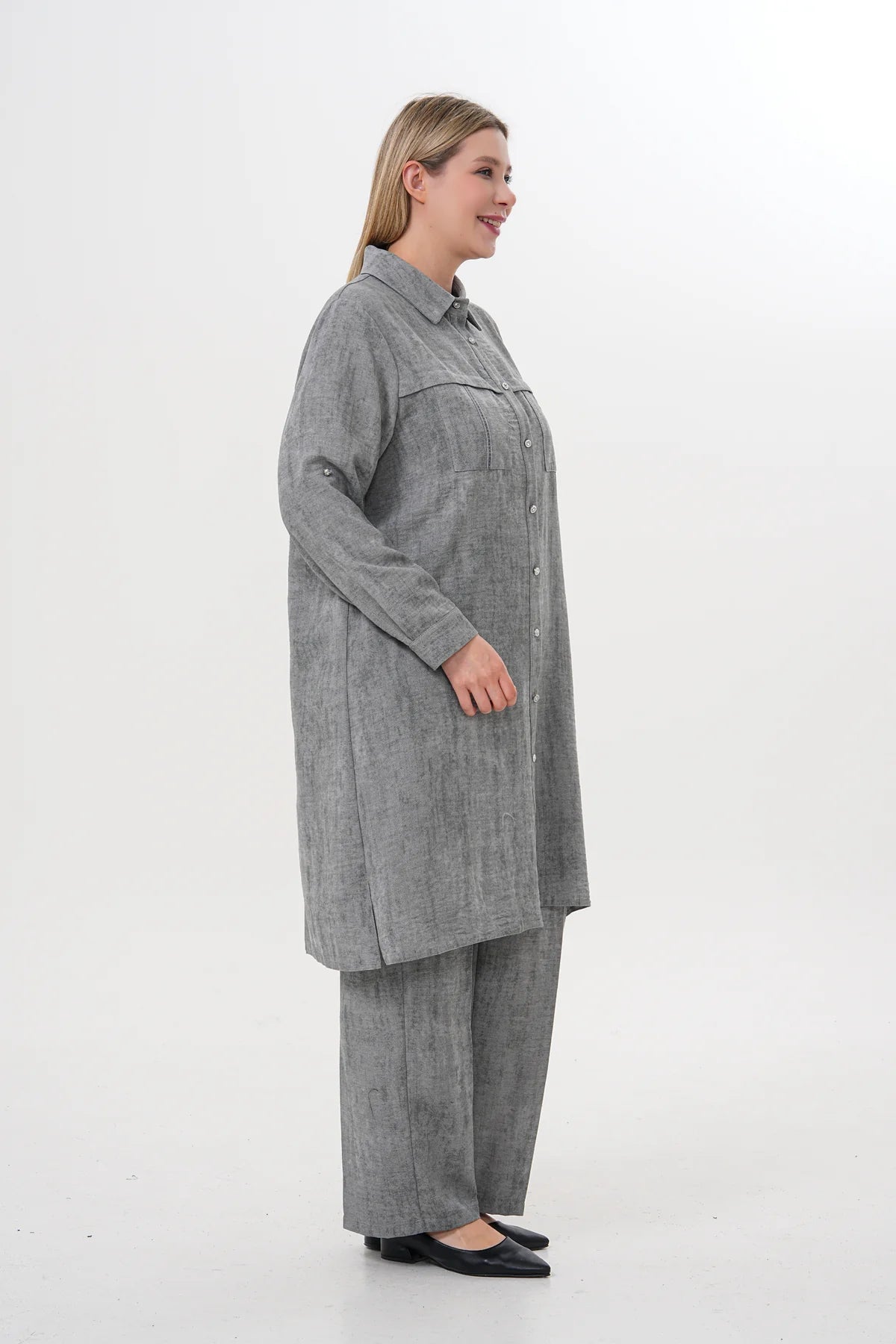 O&F Aisha Set Gray
