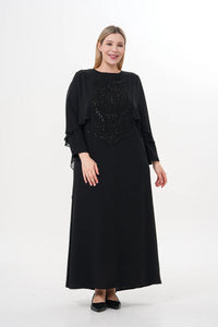 F&G Tamara Dress Black