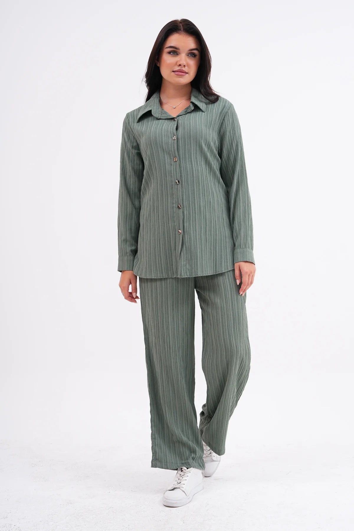 KFTN Crash Fabric Set Almond Green