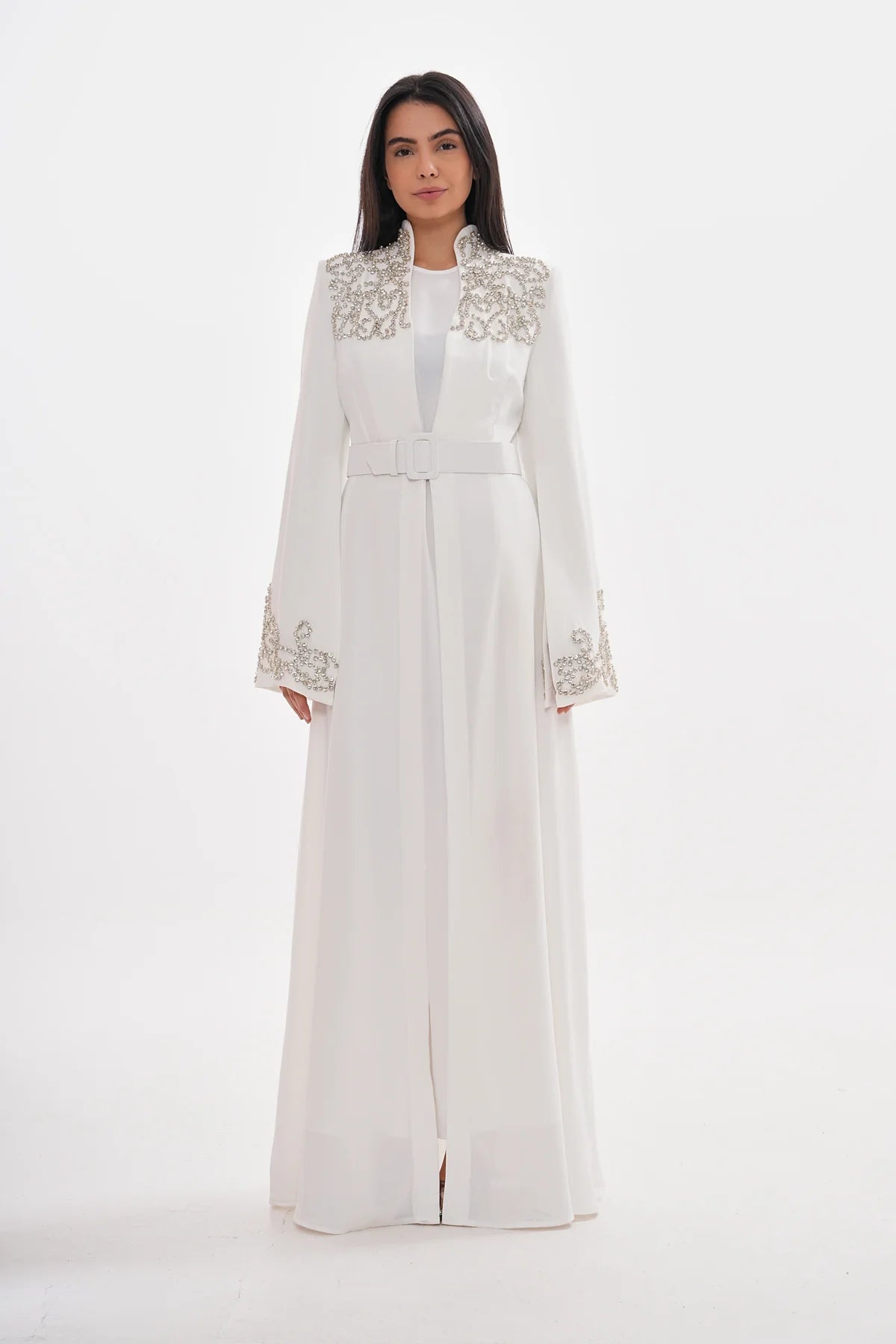W&C Fistan Abaya Ecru