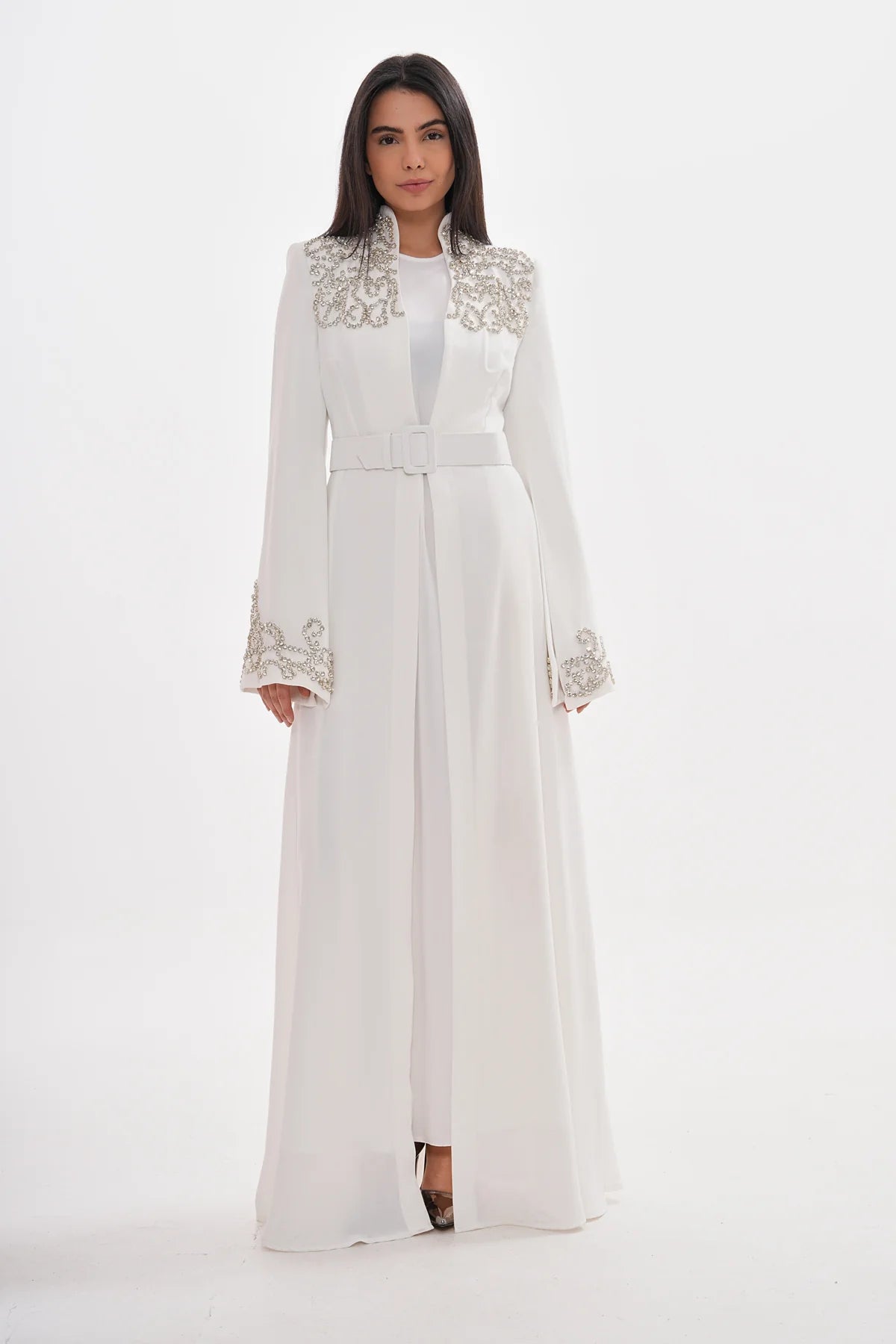 W&C Fistan Abaya Ecru