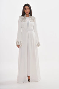 W&C Fistan Abaya Ecru