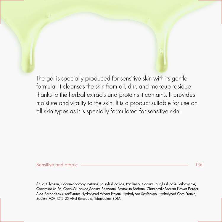 Lopren Facial Cleansing Gel for Sensitive and Atopic Skin – 400 ml