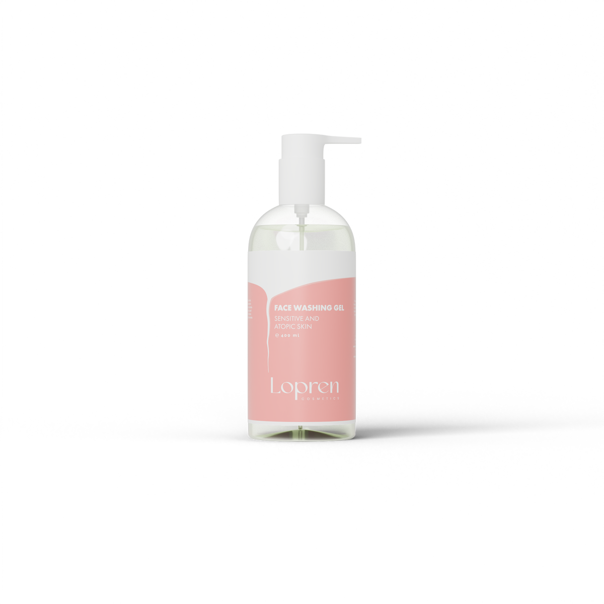 Lopren Facial Cleansing Gel for Sensitive and Atopic Skin – 400 ml