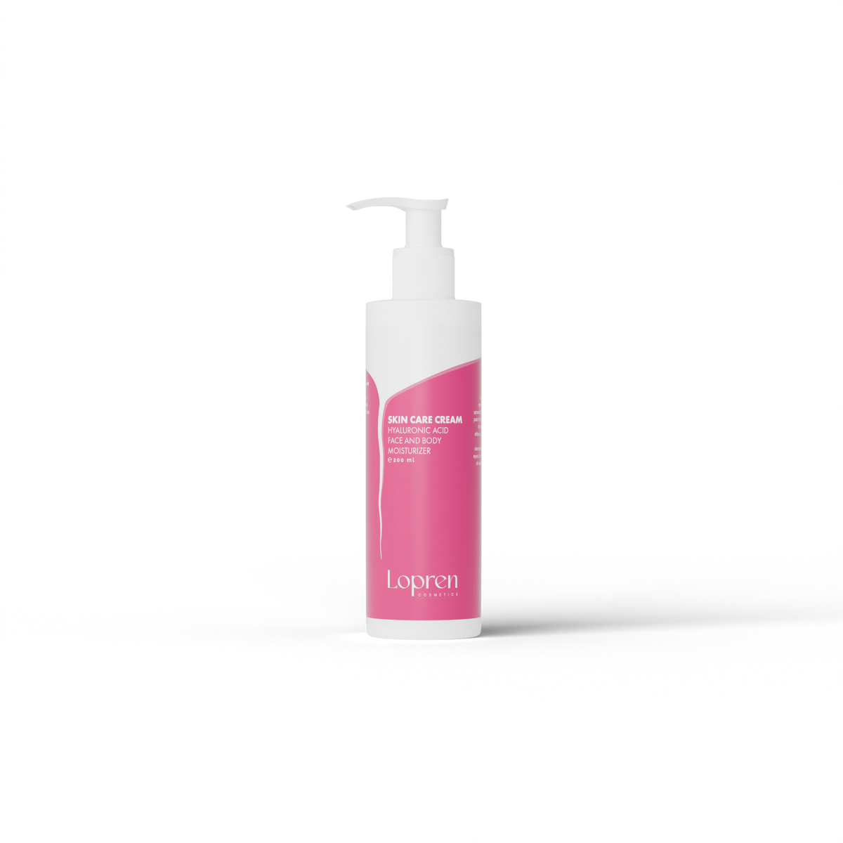 Lopren Hyaluronic Acid Moisturizing Face & Body Skincare Cream – 200 ML