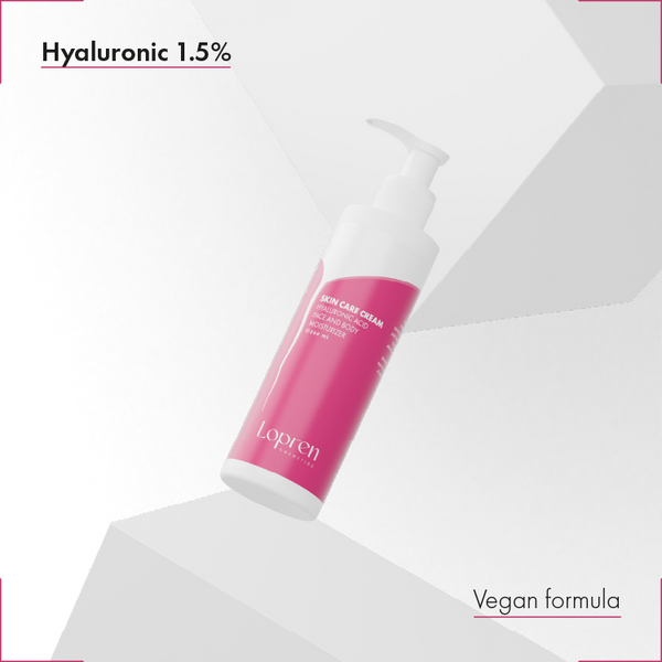 Lopren Hyaluronic Acid Moisturizing Face & Body Skincare Cream – 200 ML