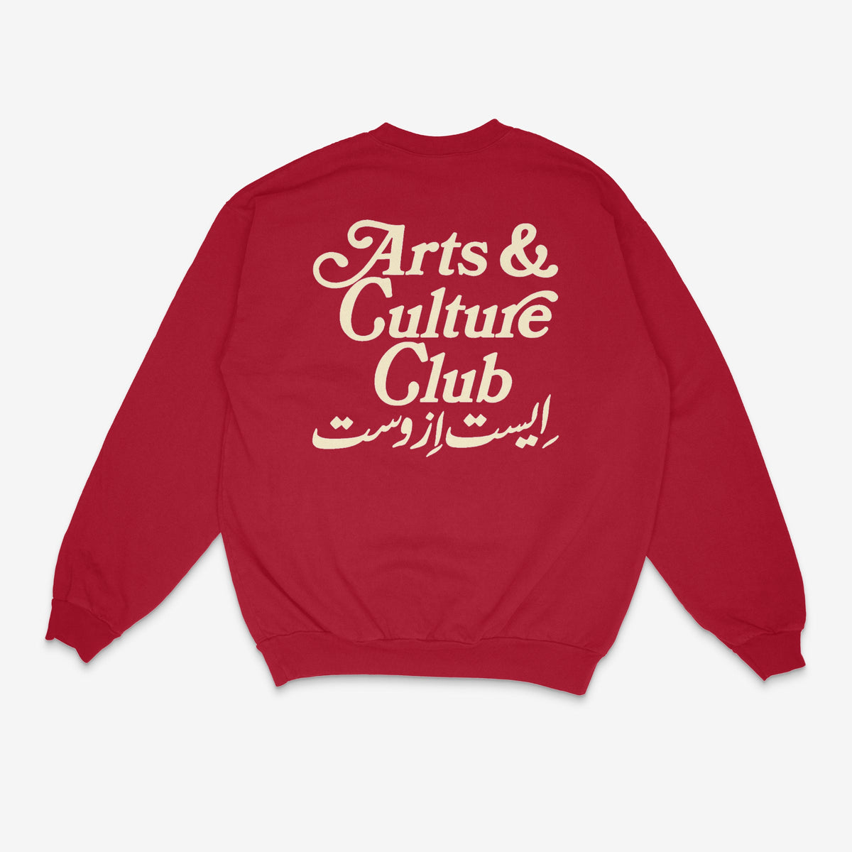 Arts & Culture Club Crewneck (Cherry Red)
