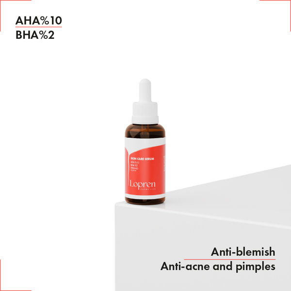 Lopren 10% AHA 2% BHA Revitalizing, Anti-Acne & Peeling Skincare Serum – 30 ml