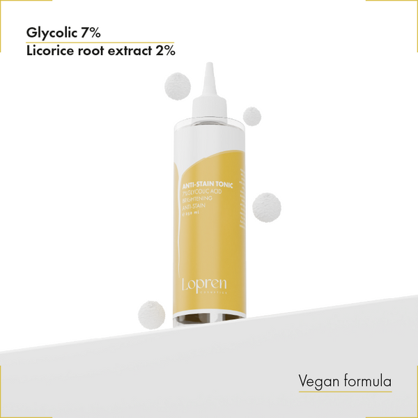 Lopren 7% Glycolic Acid Brightening & Anti-Blemish Tonic – 250 ml