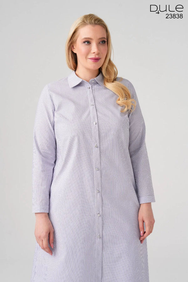 DL 838B Long Shirt Purple