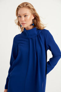 T&D Mariana Dress Sax Blue