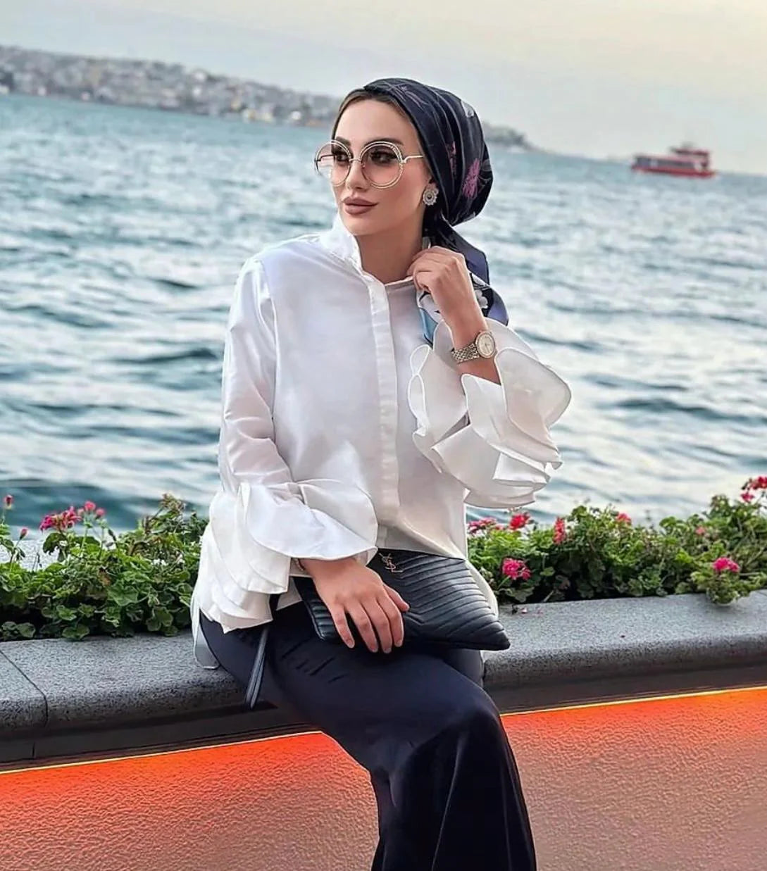 N&C Fabulous Blouse Ecru