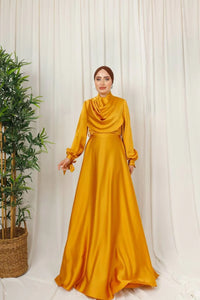 DMN Pamela Dress Mustard