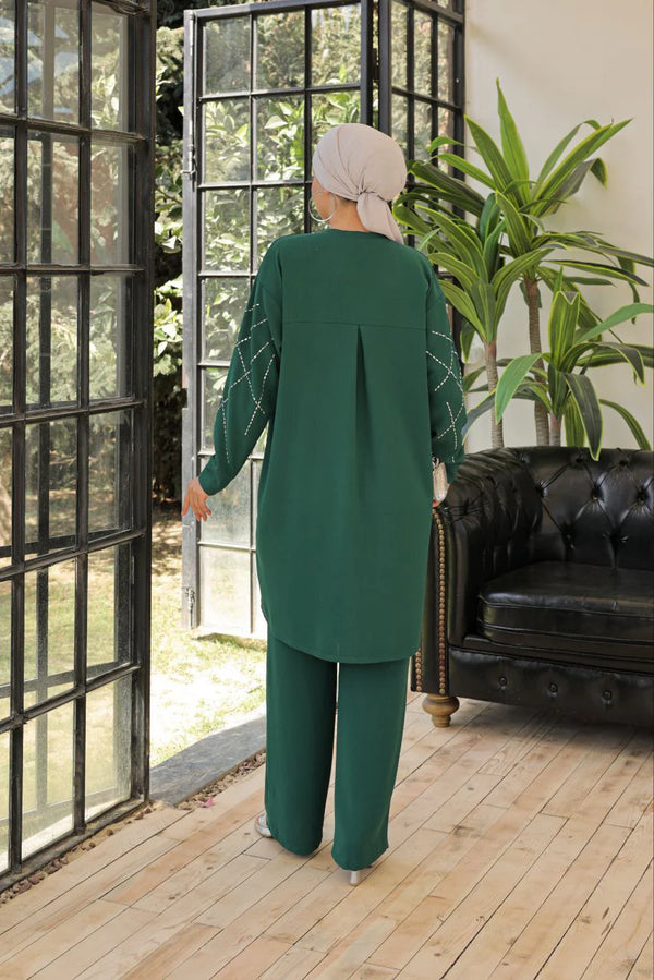 A&M Platin Set Emerald