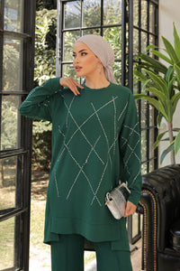 A&M Platin Set Emerald