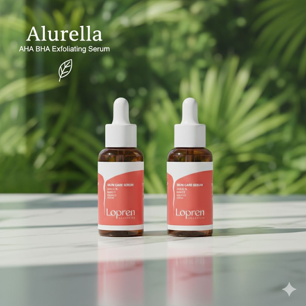 Lopren 10% AHA + 2% BHA Exfoliating Serum – Anti-Acne & Pore Refining (30ml)