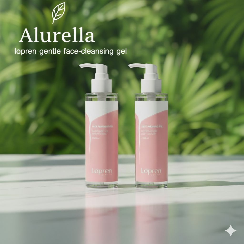 Lopren Gentle Face Cleansing Gel – For Sensitive & Atopic Skin (400ml)
