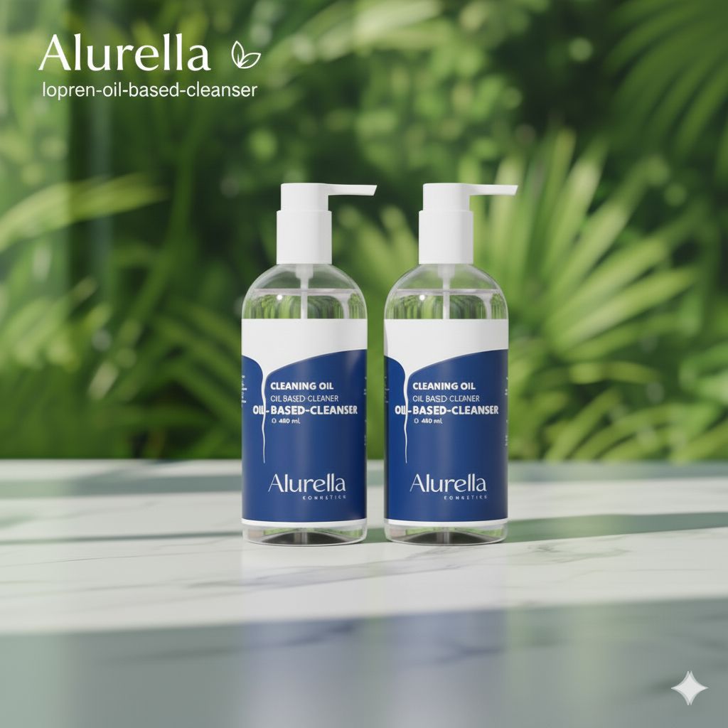 Lopren Oil-Based Cleanser – Gentle Makeup Remover for Face & Body (400ml)