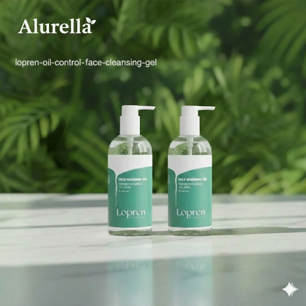 Lopren Oil Control Face Cleansing Gel – For Combination & Oily Skin (400ml)