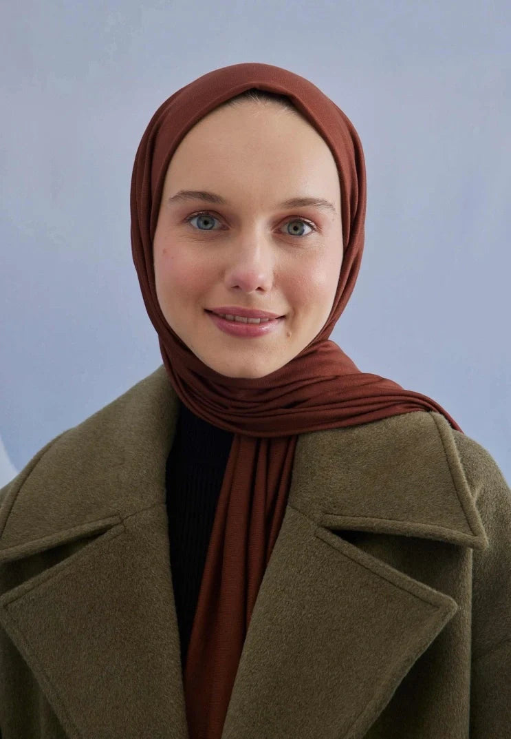 Fresh Scarf Jersey Shawl Tree Bark