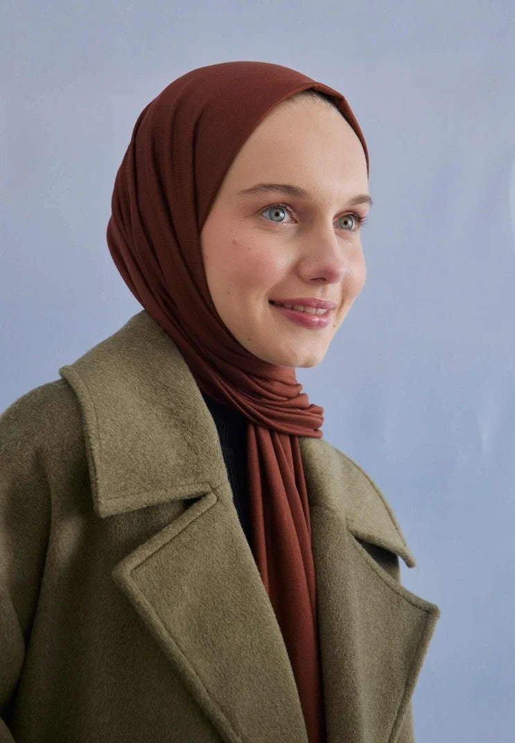 Fresh Scarf Jersey Shawl Tree Bark