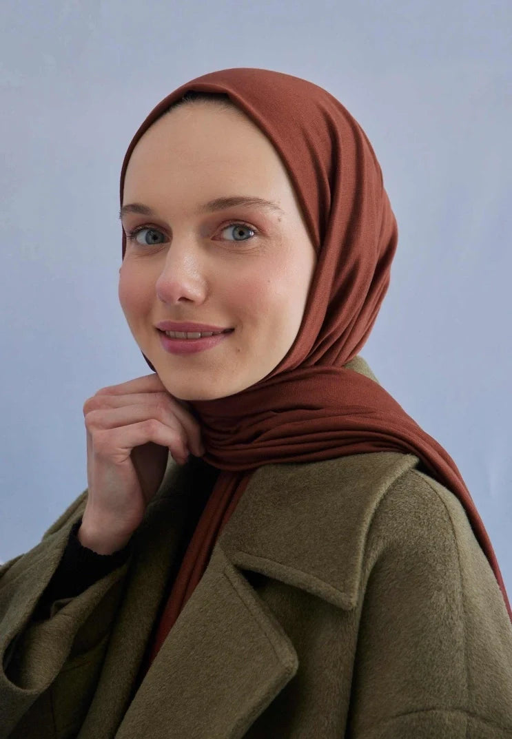 Fresh Scarf Jersey Shawl Tree Bark