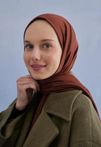 Fresh Scarf Jersey Shawl Tree Bark
