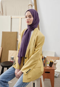 Fresh Scarf Bamboo Shawl Ametist