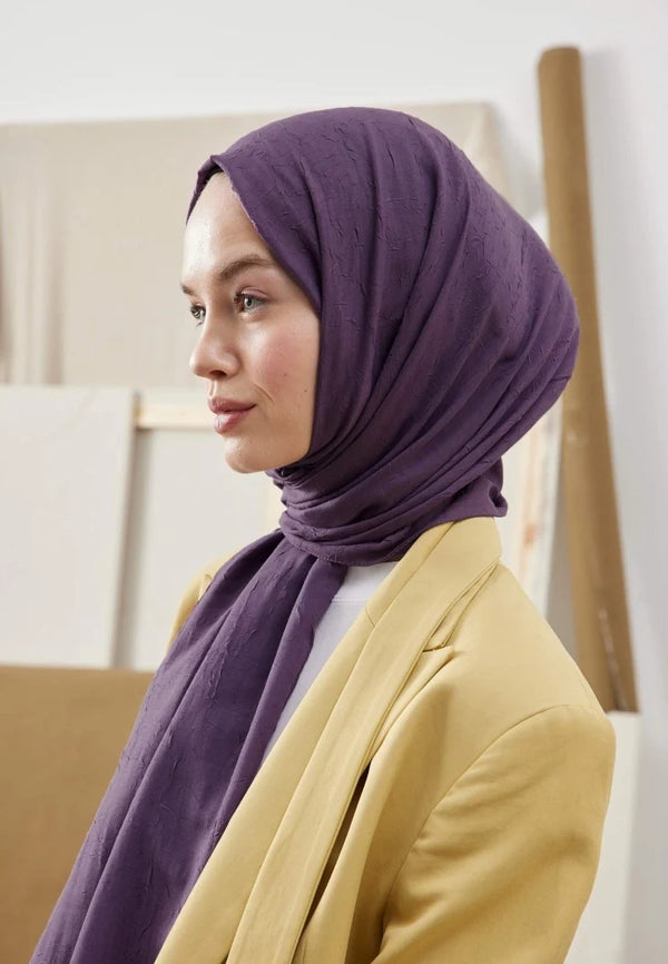 Fresh Scarf Bamboo Shawl Ametist