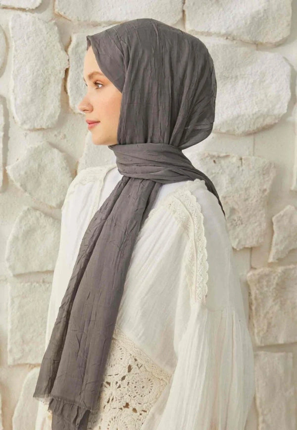 Fresh Scarf Bamboo Shawl Anthracite