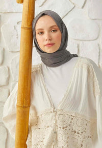 Fresh Scarf Bamboo Shawl Anthracite