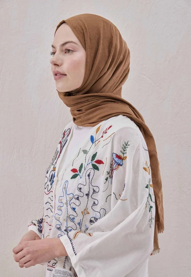Fresh Scarf Bamboo Shawl Almond