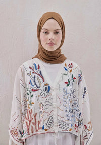 Fresh Scarf Bamboo Shawl Almond
