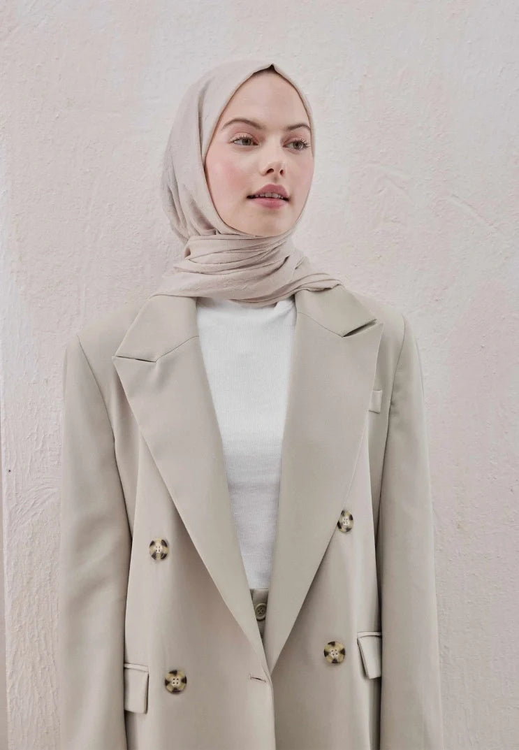 Fresh Scarf Bamboo Shawl Beige