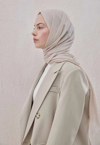 Fresh Scarf Bamboo Shawl Beige