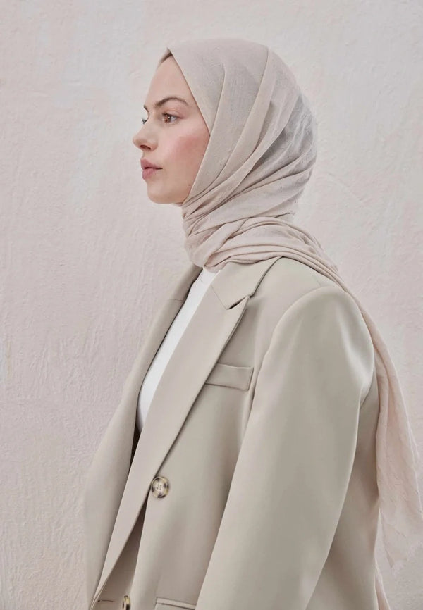 Fresh Scarf Bamboo Shawl Beige