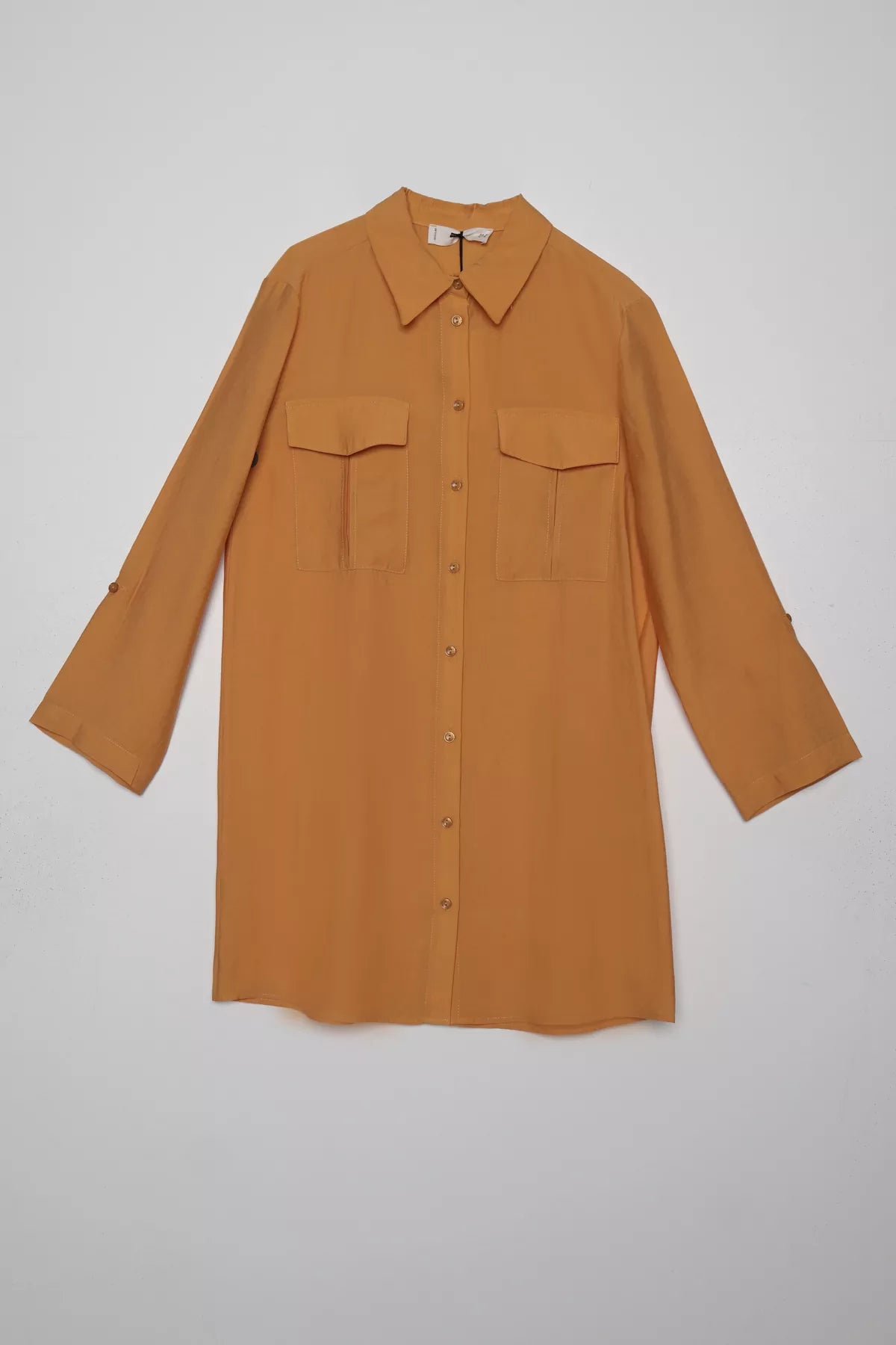 All Relaxed Pocket Tunic Yellow