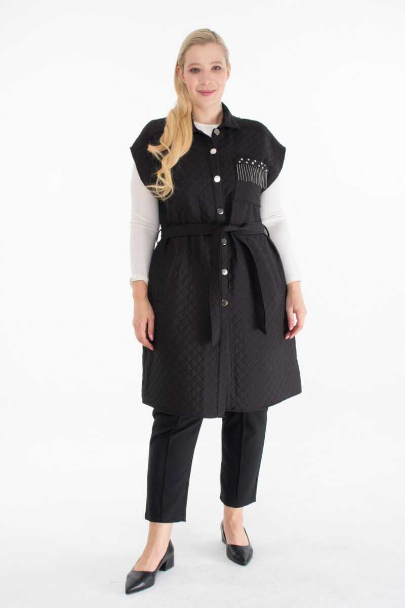 F&G 7500 winter Vest Black
