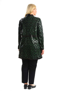 F&G A-016 Real Leather Jacket Green