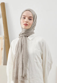 Fresh Scarf Bamboo Shawl Silver