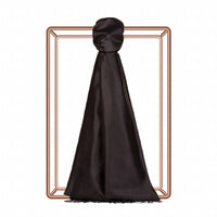 Ipekevi 927 Black Reversible Silk Shawl
