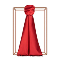 Ipekevi 927 Marine Red Reversible Silk Shawl